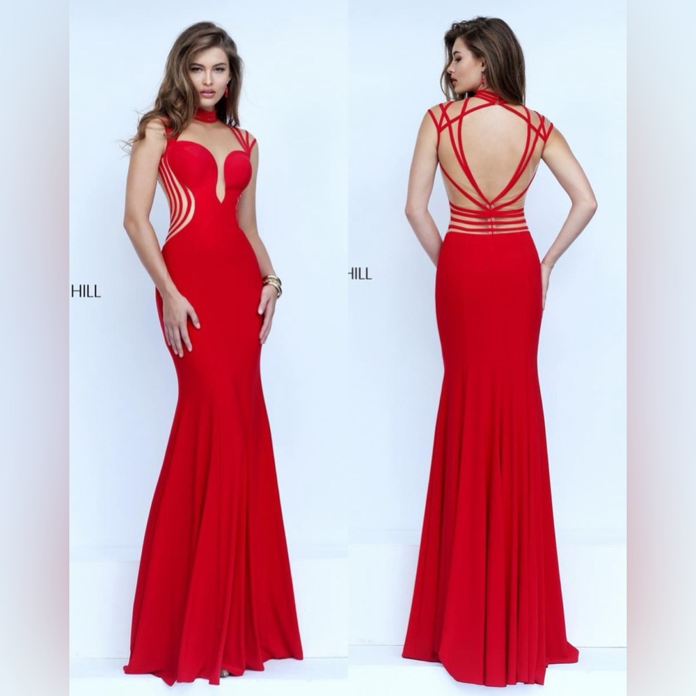 Sherri Hill Dress 50117 in Red